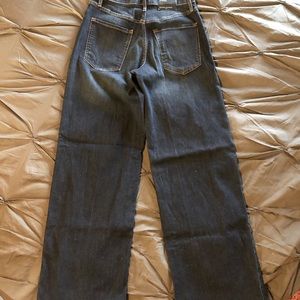 Dark High Rise Wide Leg Banana Republic Jeans